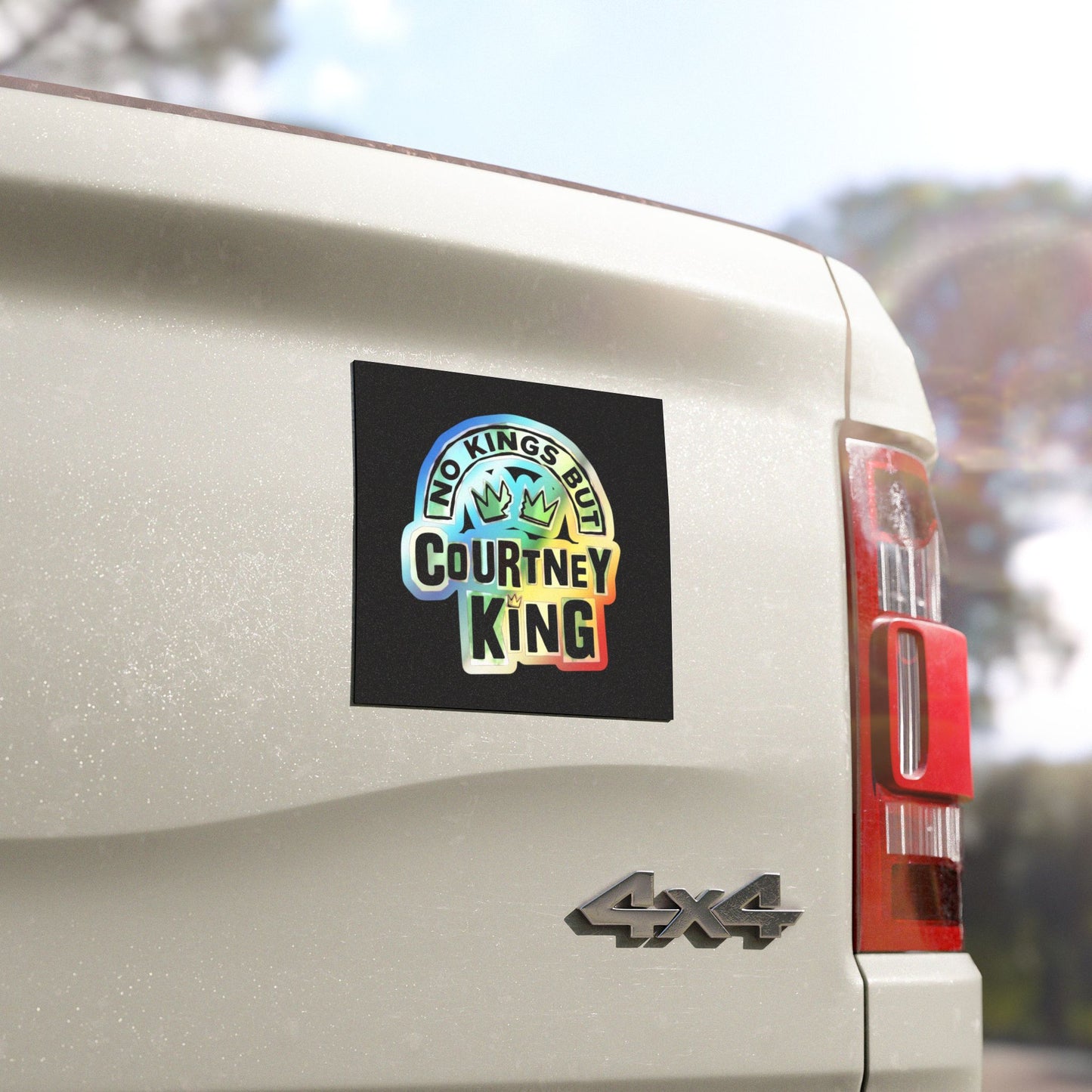 Car Magnets No Kings but Courtney King