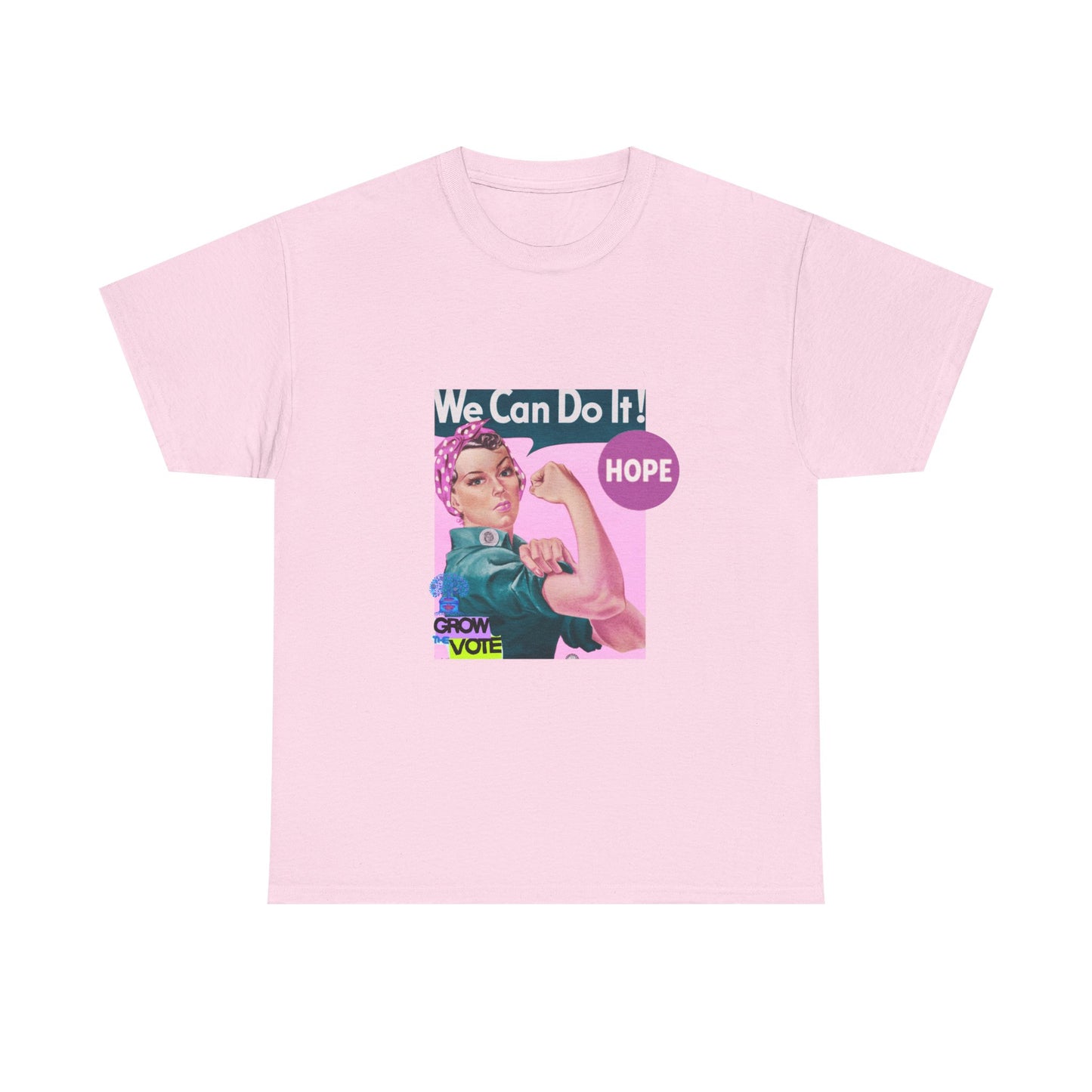 Grow the Vote: We can do it! Unisex Heavy Cotton Tee