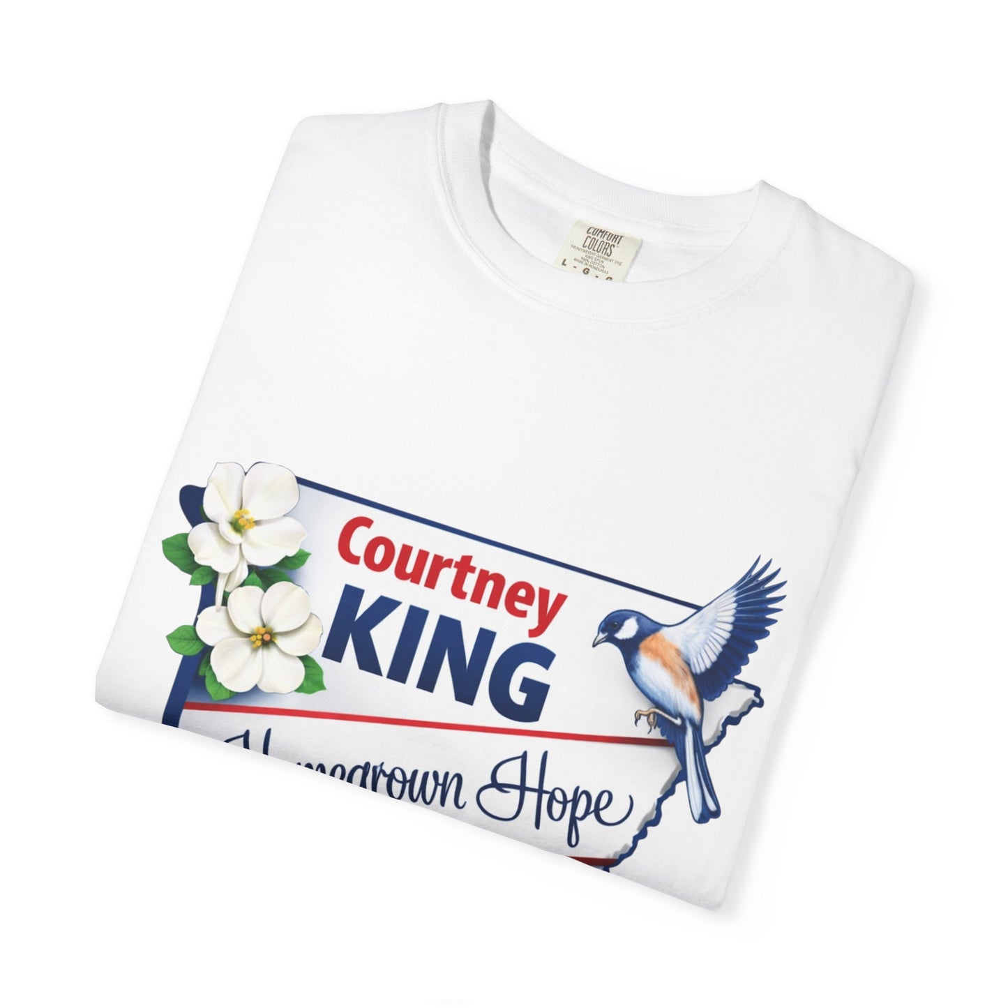 Unisex Garment-Dyed T-shirt HomeGrown Hope: CKing4AR