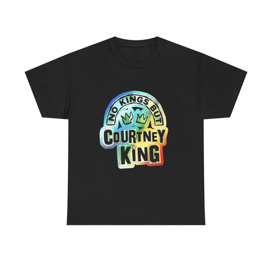 Unisex Heavy Cotton Tee No Kings but Courtney King