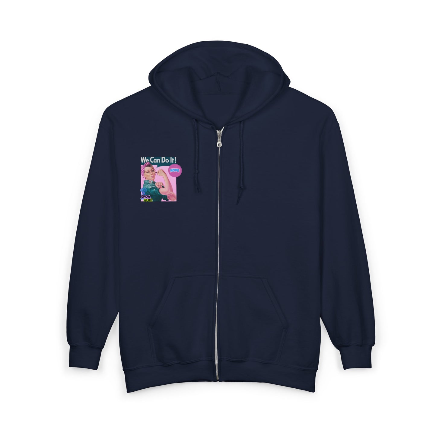 Unisex Heavy Blend™ Full Zip Hooded Sweatshirt