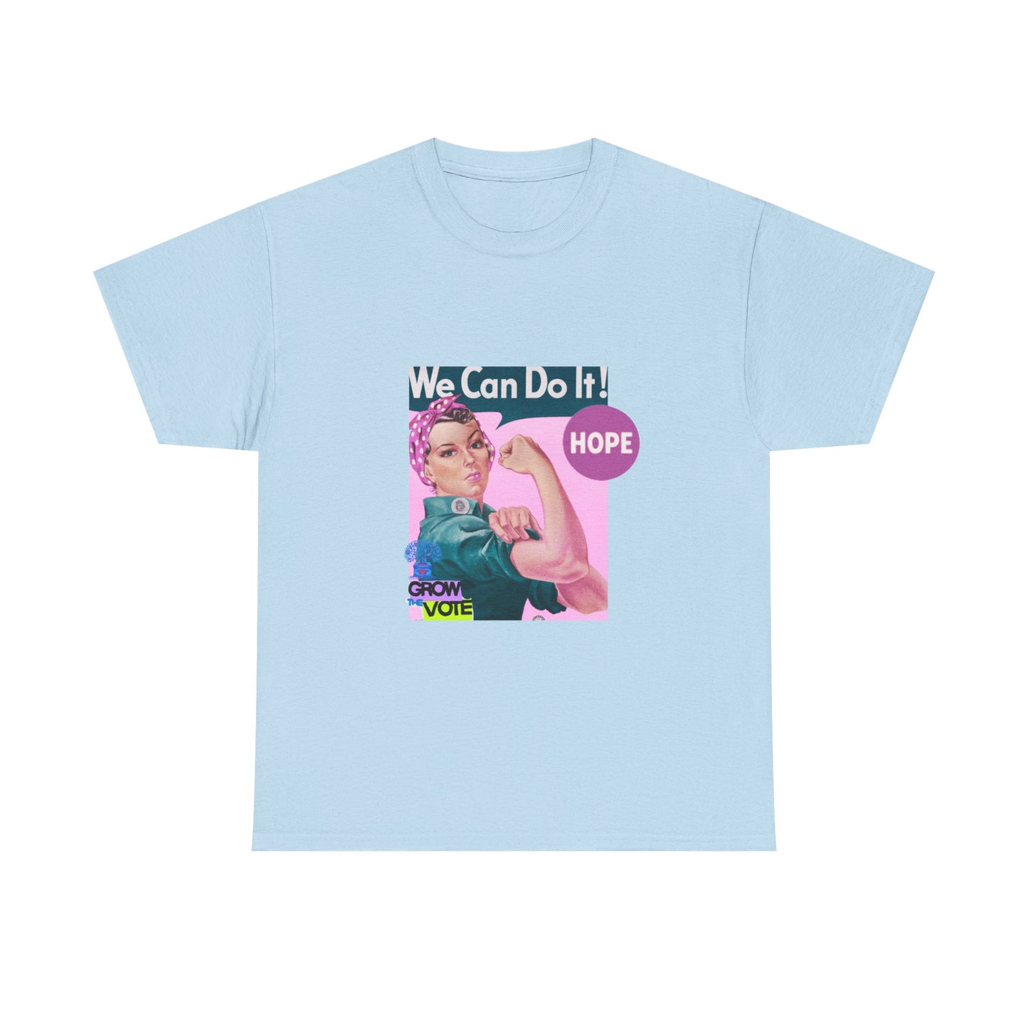 Grow the Vote: We can do it! Unisex Heavy Cotton Tee