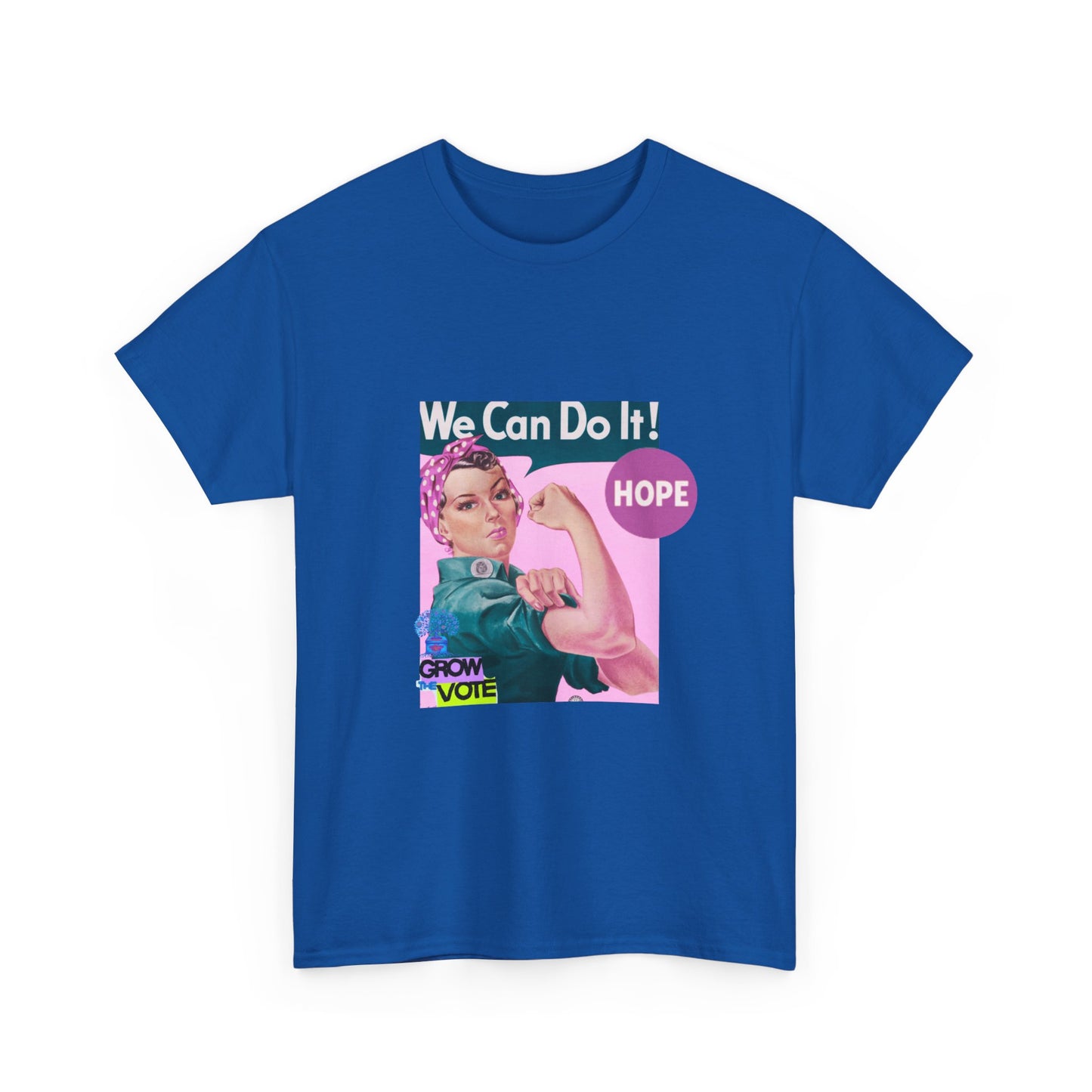 Grow the Vote: We can do it! Unisex Heavy Cotton Tee