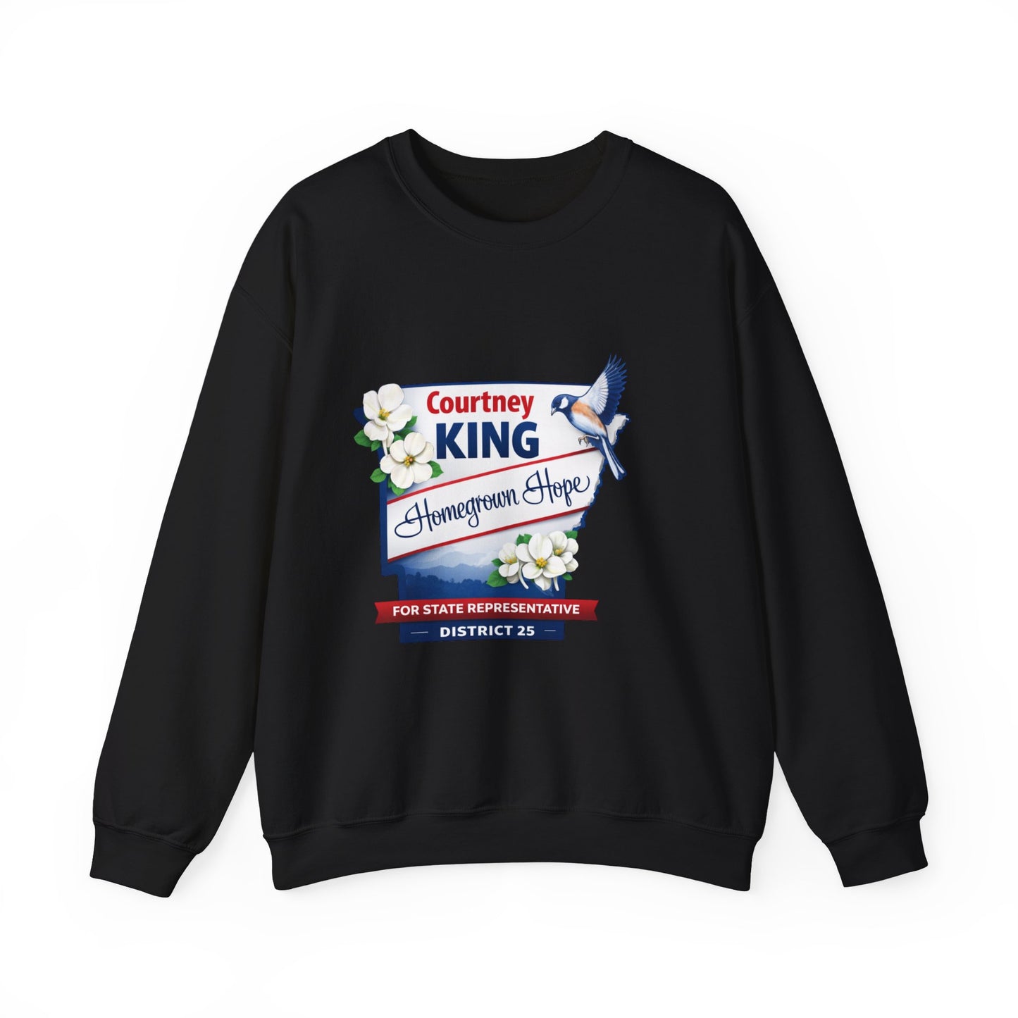 HomeGrown Hope: CKing4AR Unisex Heavy Blend™ Crewneck Sweatshirt