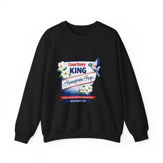HomeGrown Hope: CKing4AR Unisex Heavy Blend™ Crewneck Sweatshirt
