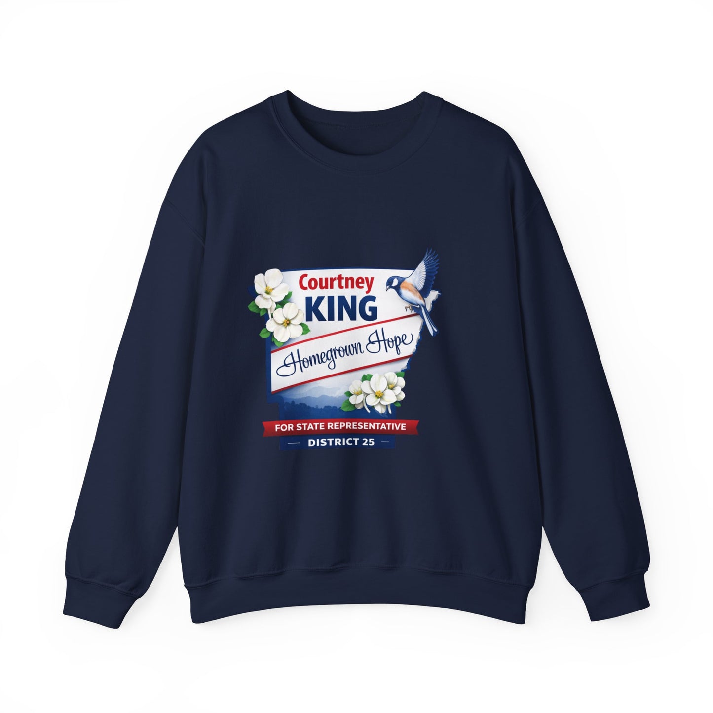 HomeGrown Hope: CKing4AR Unisex Heavy Blend™ Crewneck Sweatshirt