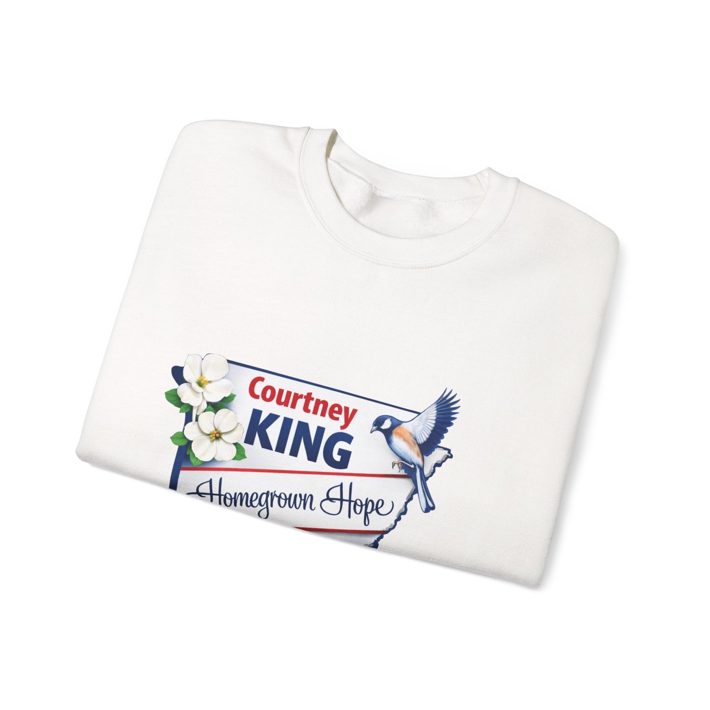 HomeGrown Hope: CKing4AR Unisex Heavy Blend™ Crewneck Sweatshirt