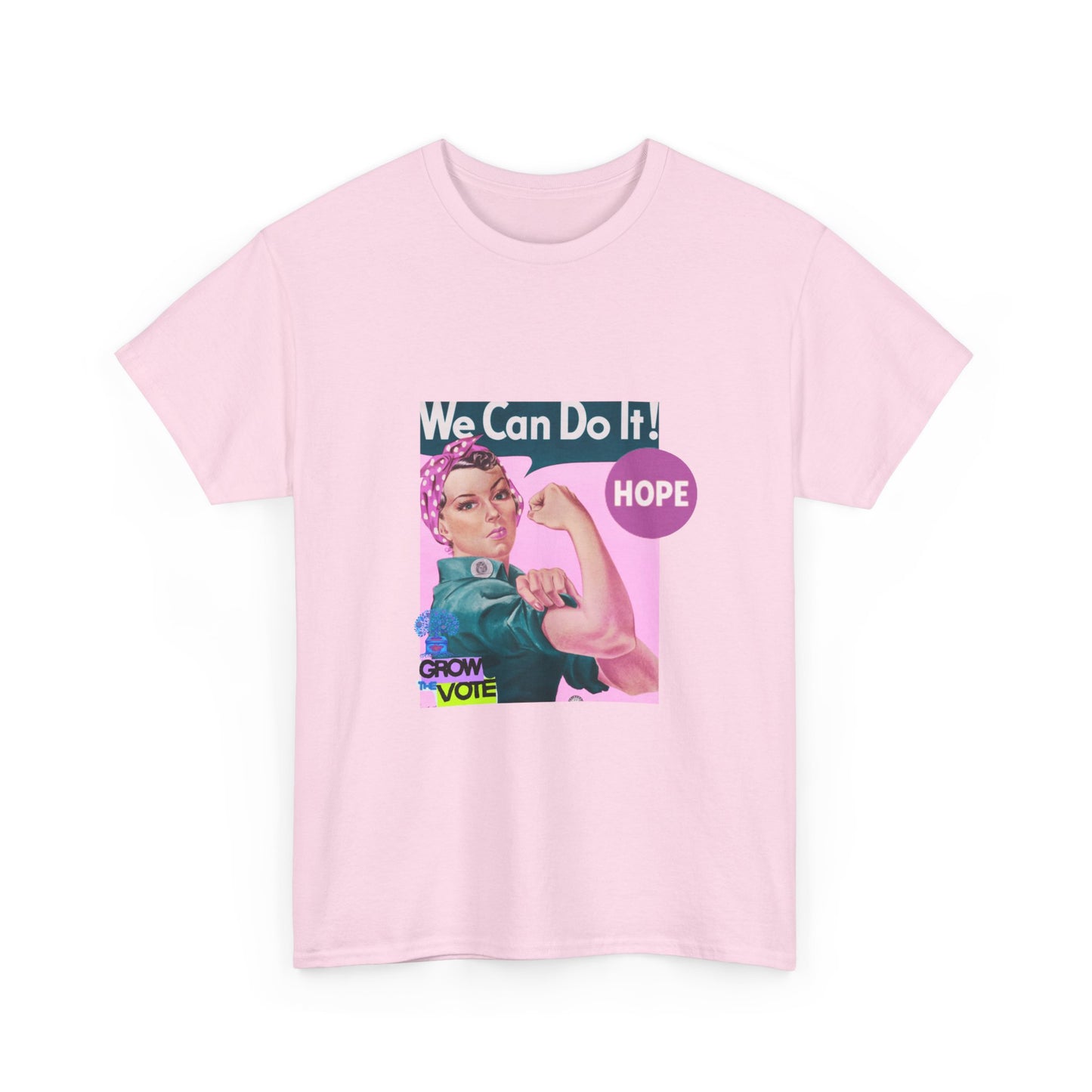 Grow the Vote: We can do it! Unisex Heavy Cotton Tee