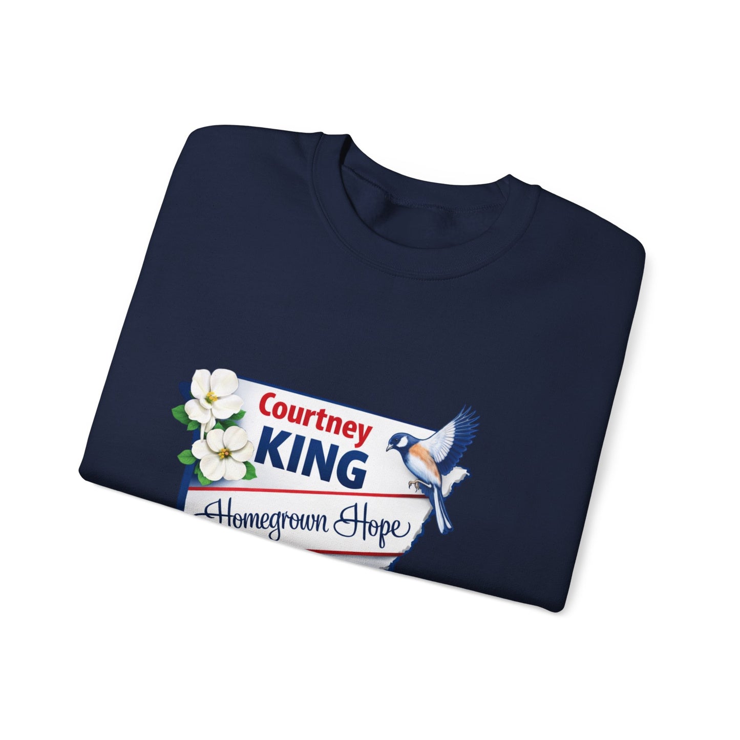 HomeGrown Hope: CKing4AR Unisex Heavy Blend™ Crewneck Sweatshirt