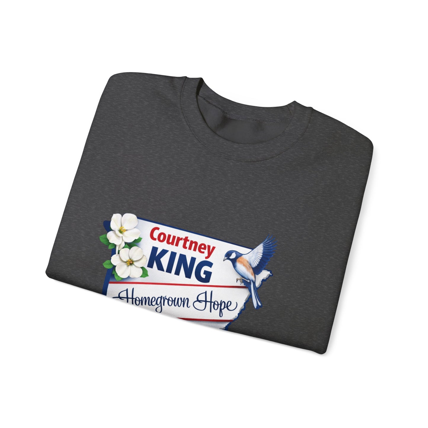 HomeGrown Hope: CKing4AR Unisex Heavy Blend™ Crewneck Sweatshirt
