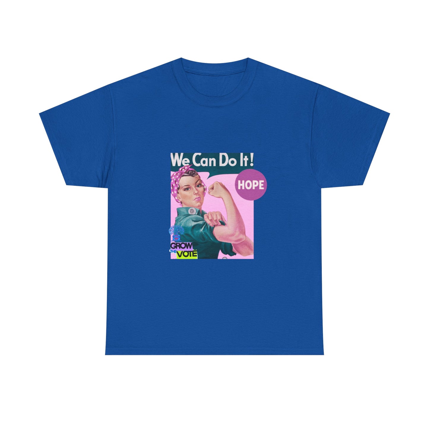 Grow the Vote: We can do it! Unisex Heavy Cotton Tee